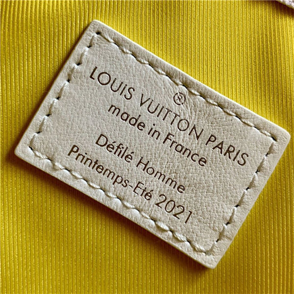 Louis Vuitton KEEPALL XS Cowhide leather M80842 Yellow High