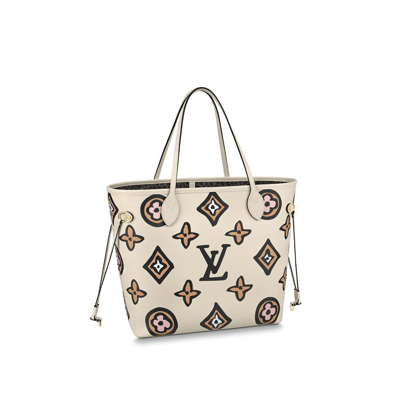 Louis Vuitton NEVERFULL MM Monogram coated canvas M45819 Cream High