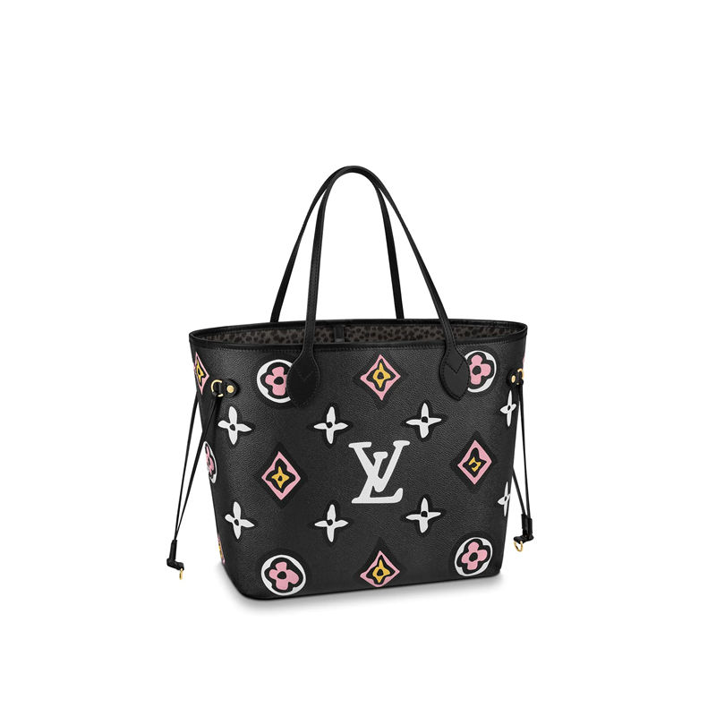 Louis Vuitton NEVERFULL MM Monogram coated canvas M45818 Black High