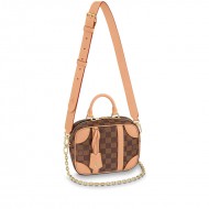 Louis Vuitton VALISETTE SOUPLE BB Damier Ebene N50065 Natural High