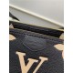 Louis Vuitton MULTI POCHETTE ACCESSOIRES Embossed supple grained cowhide leather M45777 Black/Cream High