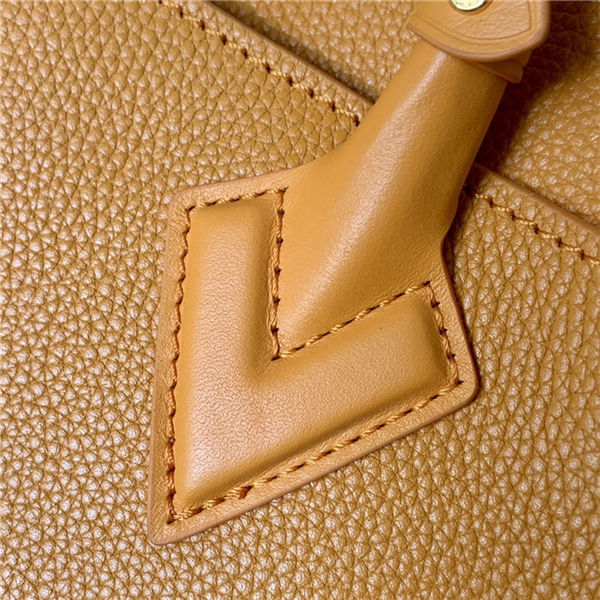 Louis Vuitton ON MY SIDE PM Calf leather Summer Gold Orange M57730 High