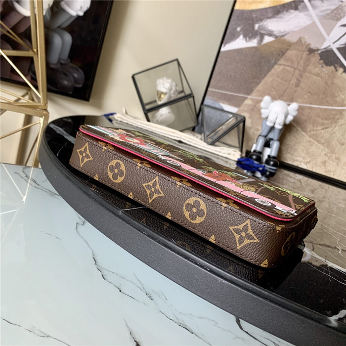 Louis Vuitton Felicie Pochette Vivienne Monogram Canvas M80859 High