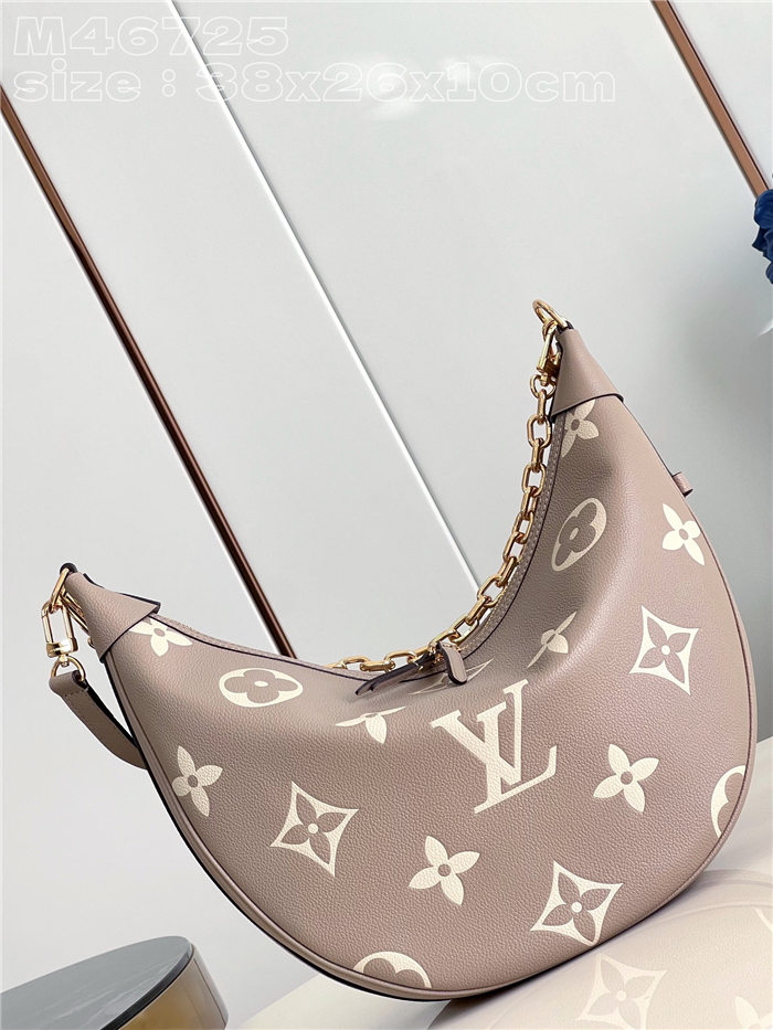 Louis Vuitton LOOP HOBO Monogram Empreinte embossed grained cowhide leather M46738 High