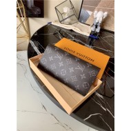 Louis Vuitton BRAZZA WALLET Monogram Eclipse M80932 Print High