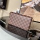 Louis Vuitton FÉLICIE POCHETTE Damier Ebene Canvas N63032 High