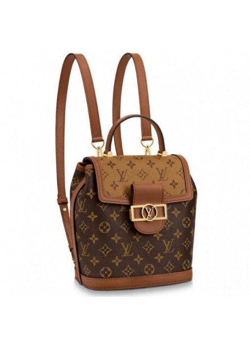 Louis Vuitton Dauphine Backpack PM Monogram Reverse M45142 High