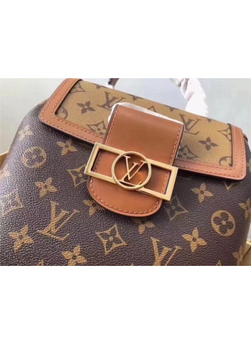 Louis Vuitton Dauphine Backpack PM Monogram Reverse M45142 High