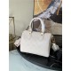 Louis Vuitton LIMITED EDITION - SPEEDY BANDOULIÈRE 22 Monogram-embossed puffy lambskin Ivory M58736 High