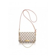 Louis Vuitton Favorite PM Bag Damier Azur N41277 High