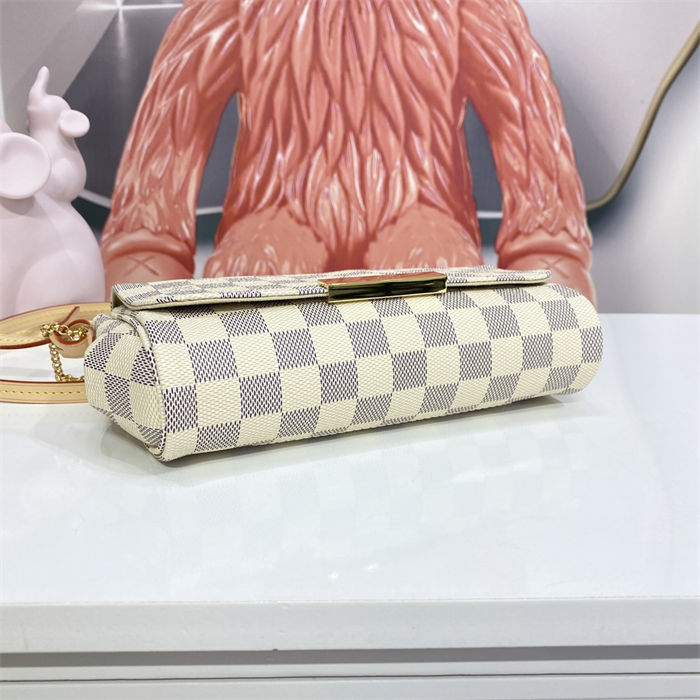 Louis Vuitton Favorite PM Bag Damier Azur N41277 High