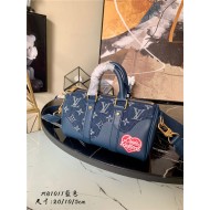 Louis Vuitton Keepall XS Blue M81011 High