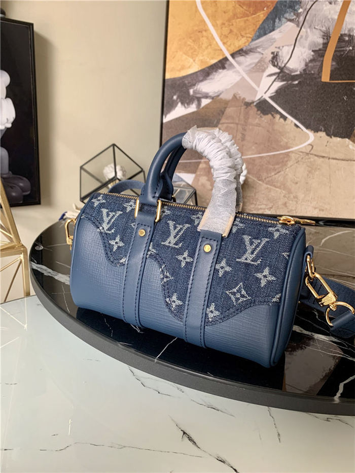 Louis Vuitton Keepall XS Blue M81011 High