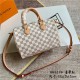 Louis Vuitton Speedy Bandoulière 25 Bag Damier Azur N41374 High