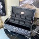 Louis Vuitton 8 WATCH CASE Damier Graphite N48194 Black High