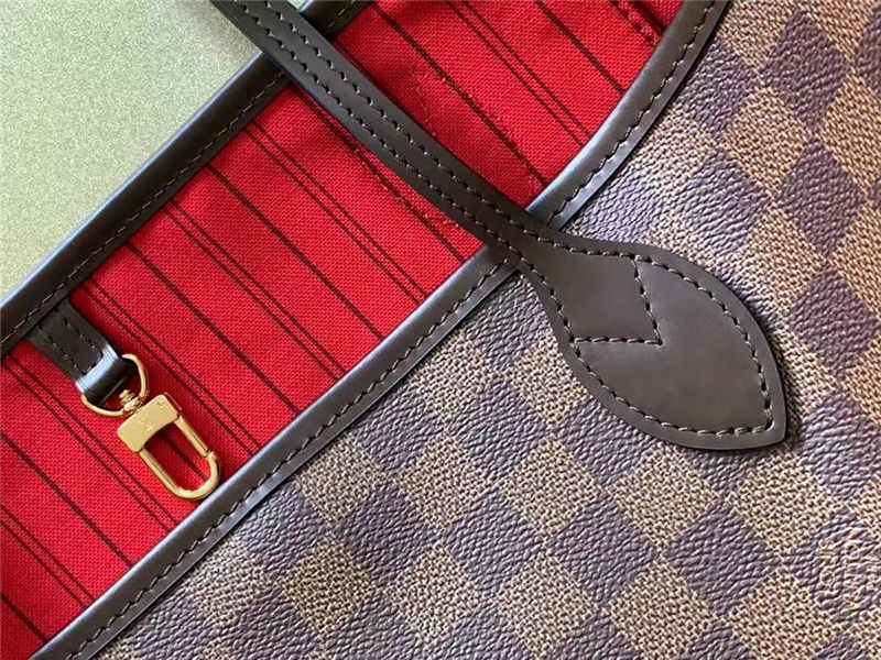 Louis Vuitton Neverfull GM Bag Damier Ebene N41357 High