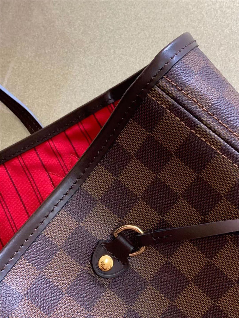 Louis Vuitton Neverfull GM Bag Damier Ebene N41357 High