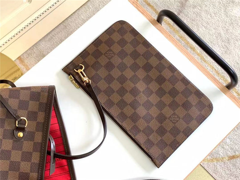 Louis Vuitton Neverfull GM Bag Damier Ebene N41357 High