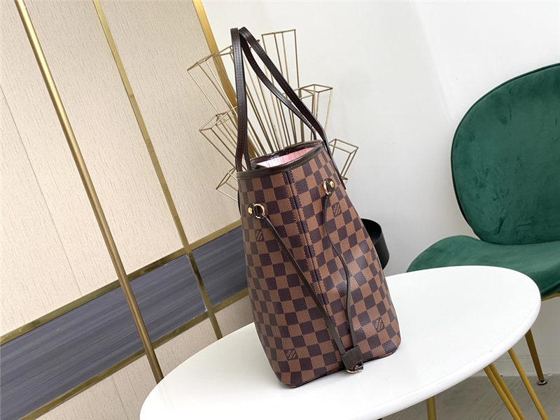 Louis Vuitton Neverfull MM Bag Damier Ebene N41603 High