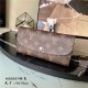 Louis Vuitton EMILIE Wallet Monogram Canvas Pink High