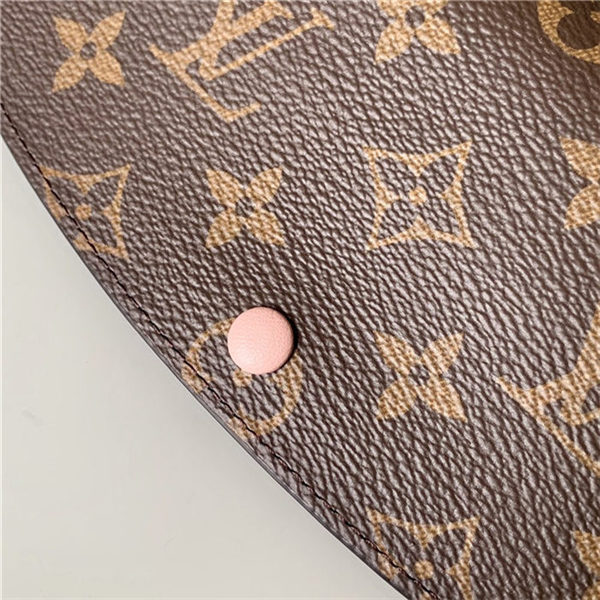 Louis Vuitton EMILIE Wallet Monogram Canvas Pink High