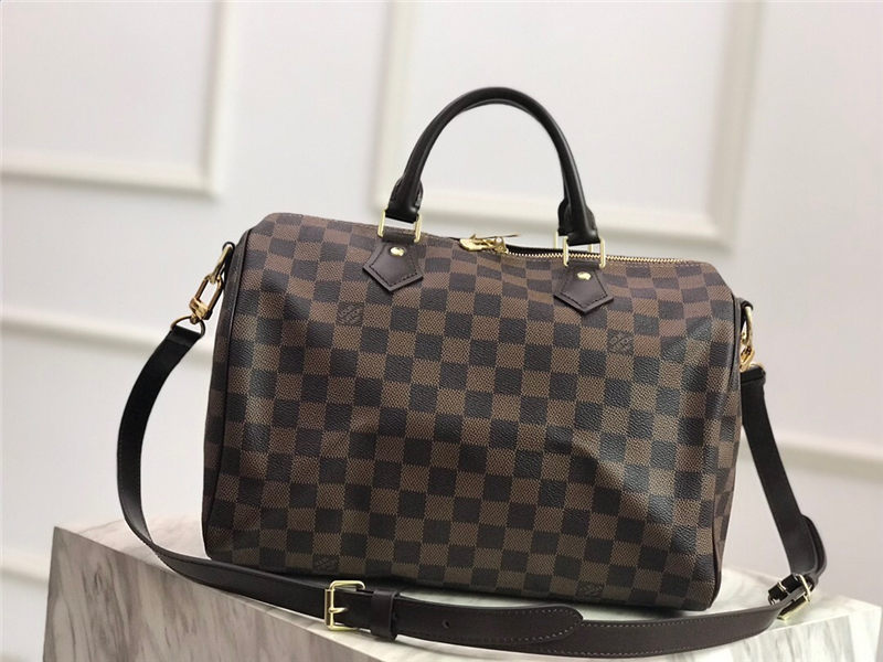 LV Speedy Bandoulière 30 Damier Ebene N41367 High