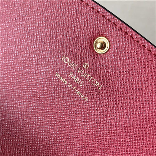 Louis Vuitton EMILIE Wallet Monogram Canvas Wine High