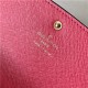 Louis Vuitton EMILIE Wallet Monogram Canvas Fuchsia High