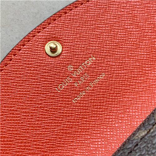 Louis Vuitton Rosalie Coin Purse Wallet Monogram Canvas Orange M41939 High