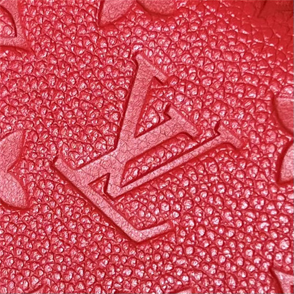 Louis Vuitton Zippy Coin Purse Monogram Empreinte Red High