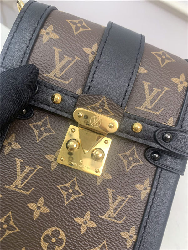 Louis Vuitton VERTICAL TRUNK POCHETTE Monogram M63913 High