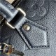 Louis Vuitton SPEEDY BANDOULIÈRE 20 Embossed grained cowhide leather M58953 Navy Nacre High