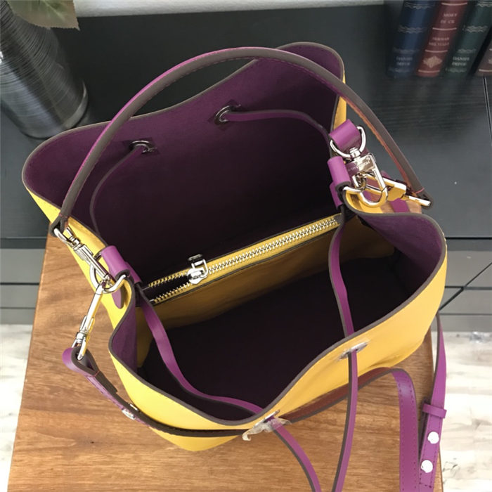 Louis Vuitton NéoNoé MM Bag Epi Leather Yellow M54369 High