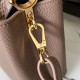 Louis Vuitton CAPUCINES MINI Taurillon Taupe M80041 High