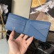 Louis Vuitton MULTIPLE WALLET Taiga cowhide leather M30800 Black High