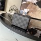 Louis Vuitton KEY HOLDER & COIN PURSE M58106 Damier Graphite High