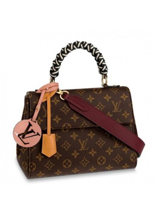 Louis Vuitton Cluny BB Braided Monogram M43982 High