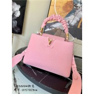 Louis Vuitton CAPUCINES BB Taurillon Pink M58694 High