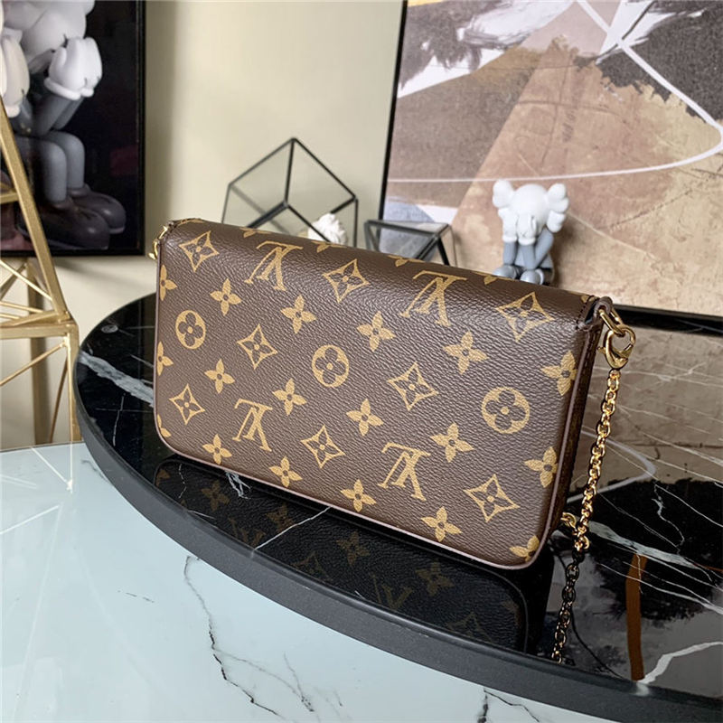 Louis Vuitton Felicie Pochette Vivienne Monogram canvas M80992 High