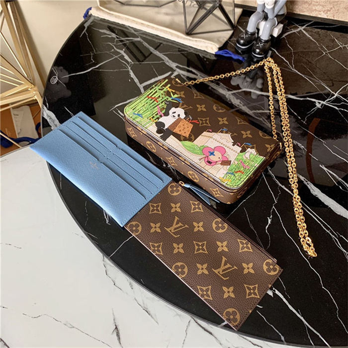 Louis Vuitton Felicie Pochette Vivienne Monogram canvas M80992 High