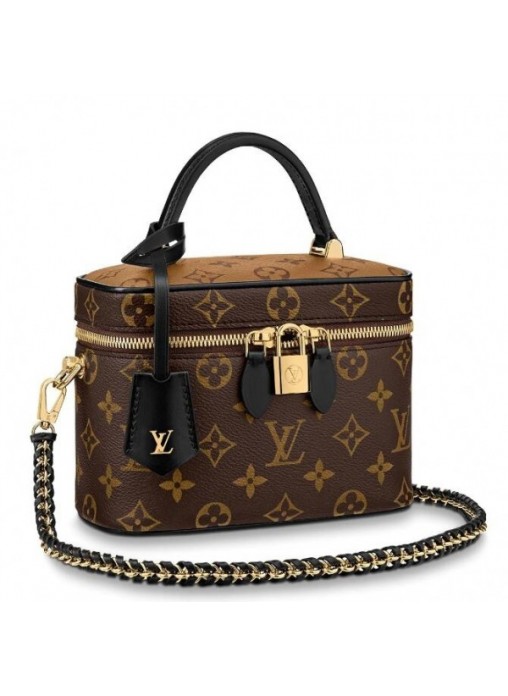 Louis Vuitton Vanity PM Bag Monogram Reverse M45165 High