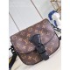 Louis Vuitton Montsouris Messenger PM Monogram Macassar M47060 High