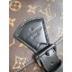 Louis Vuitton Montsouris Messenger PM Monogram Macassar M47060 High