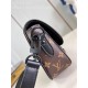 Louis Vuitton Montsouris Messenger PM Monogram Macassar M47060 High