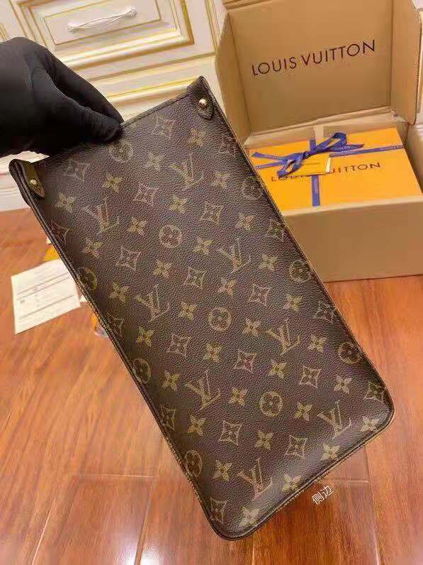 Louis Vuitton ONTHEGO GM Monogram Black Strap M45320 High