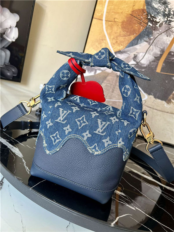 Louis Vuitton JAPANESE CRUISER Monogram denim and Taurillon leather M45970 High