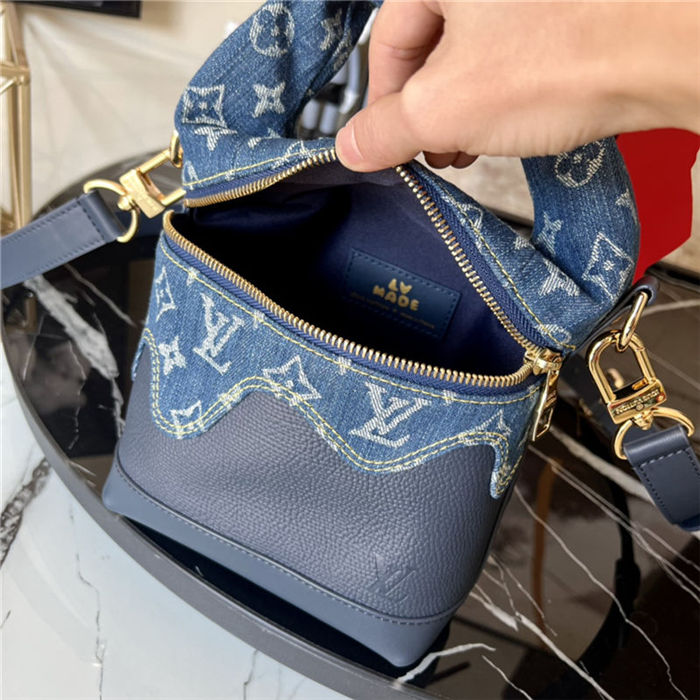 Louis Vuitton JAPANESE CRUISER Monogram denim and Taurillon leather M45970 High