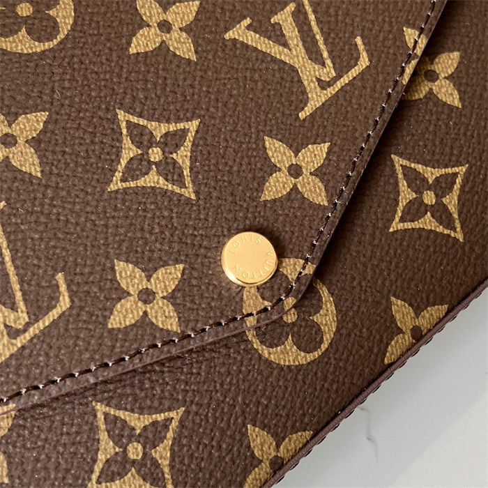 Louis Vuitton FÉLICIE POCHETTE Monogram Canvas M61276 High