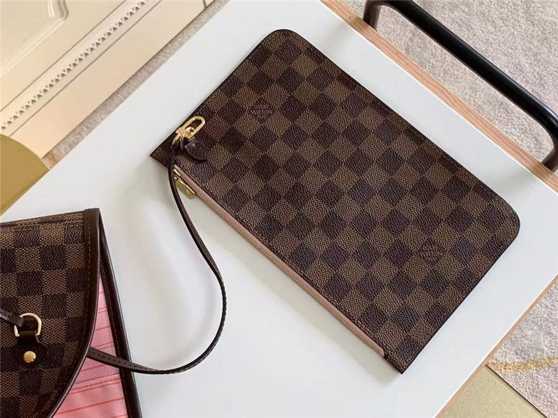 Louis Vuitton Neverfull GM Bag Damier Ebene High