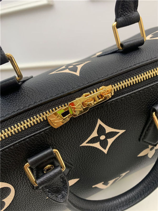 Louis Vuitton Speedy Bandouliere 25 Monogram Empreinte M58947 Black High